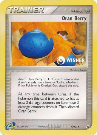 Oran Berry (85/109) (Jumbo Card) [EX: Ruby & Sapphire] | North Valley Games