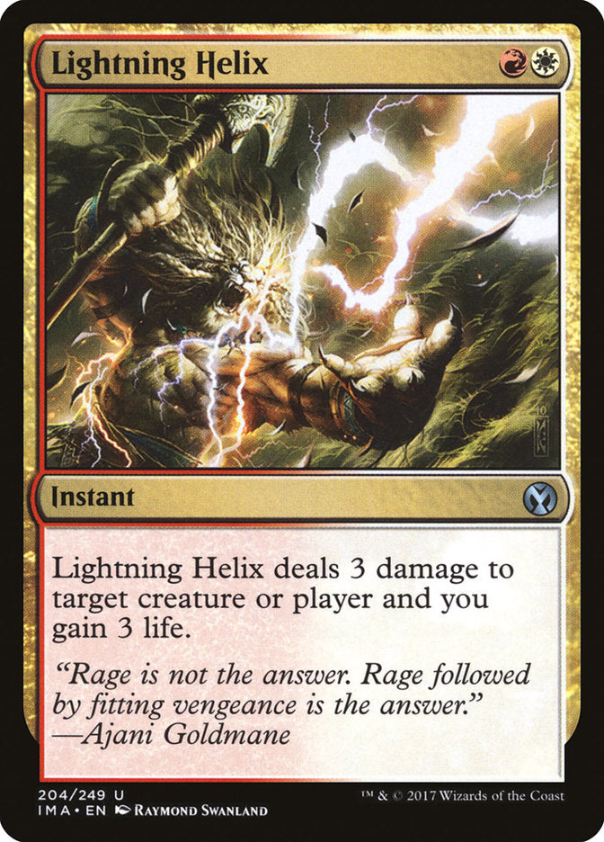 Lightning Helix [Iconic Masters] | North Valley Games