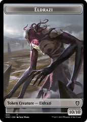Soldier (017) // Eldrazi Double-Sided Token [Phyrexia: All Will Be One Commander Tokens] | North Valley Games
