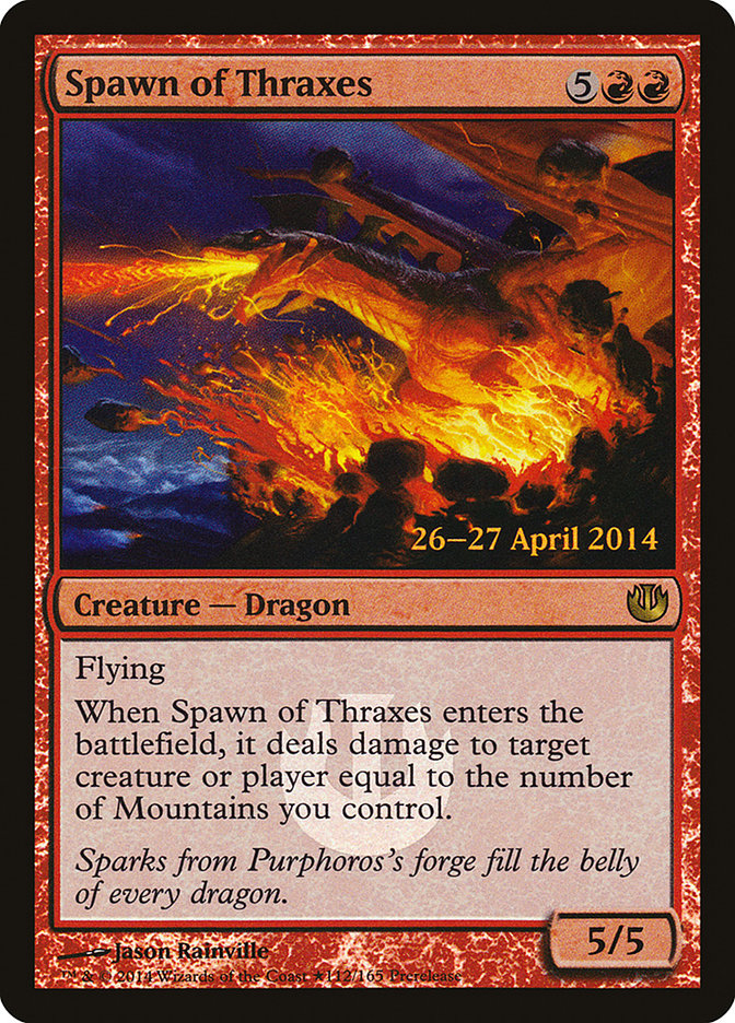 Spawn of Thraxes [Journey into Nyx Prerelease Promos] | North Valley Games