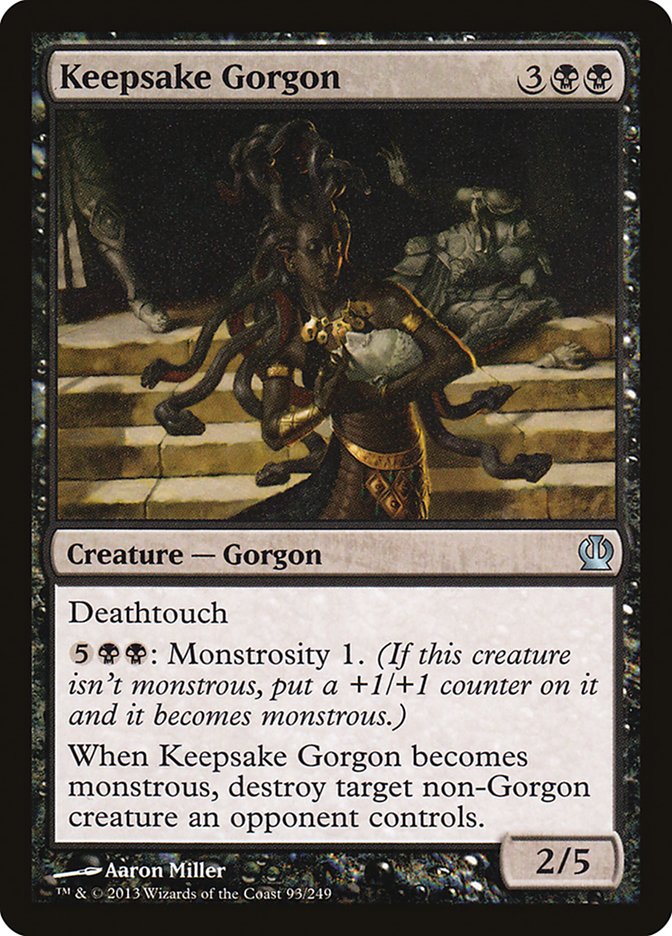 Keepsake Gorgon [Theros] | North Valley Games