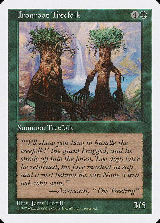 Ironroot Treefolk [Fifth Edition] | North Valley Games