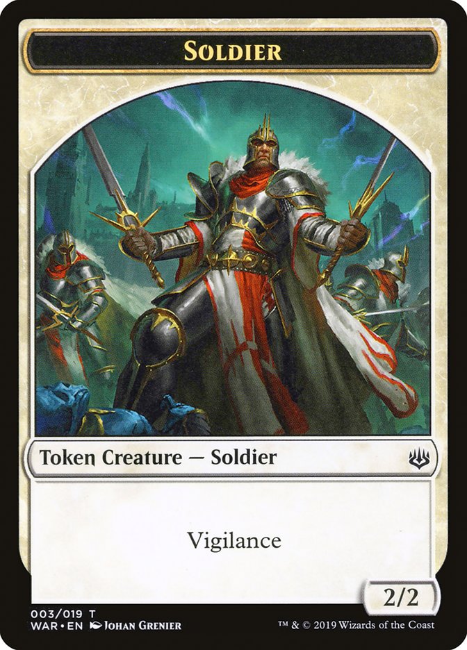 Soldier Token [War of the Spark Tokens] | North Valley Games