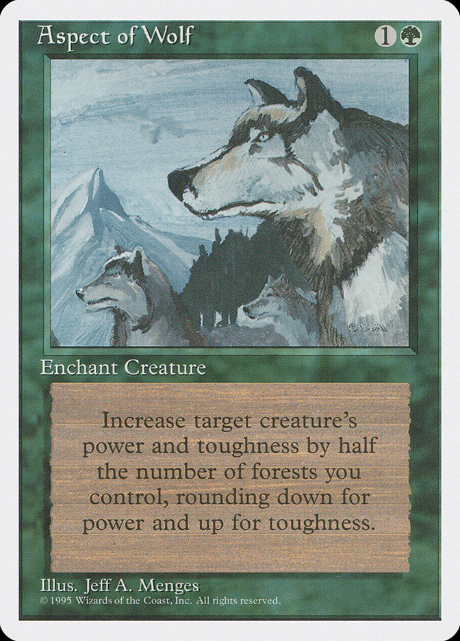 Aspect of Wolf [Fourth Edition] | North Valley Games