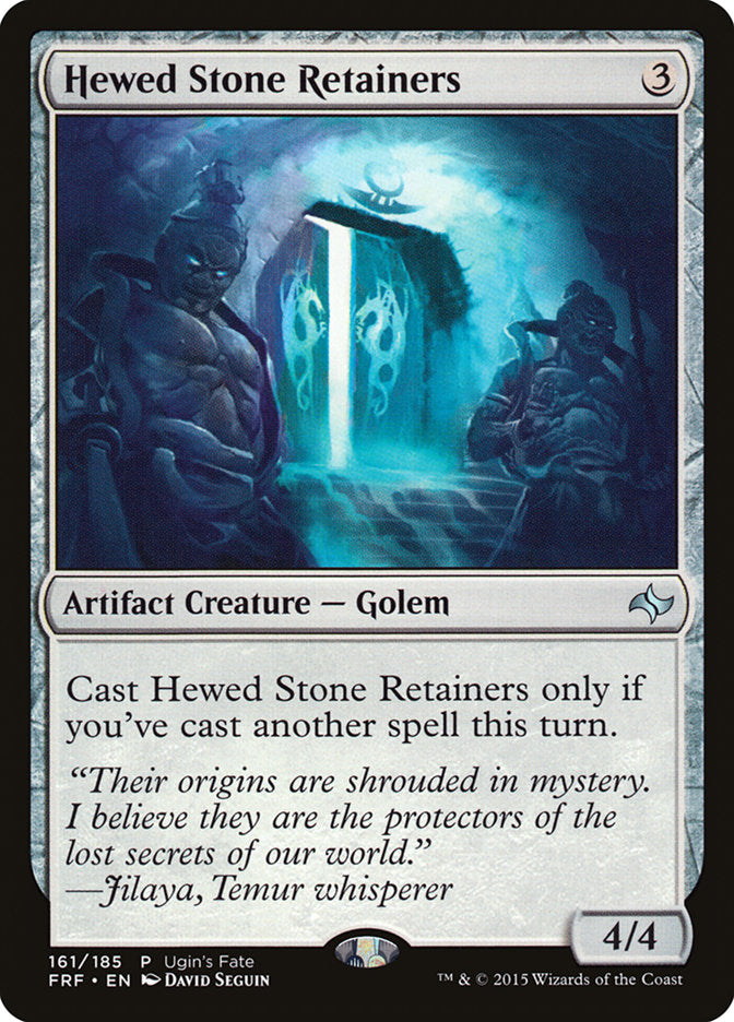 Hewed Stone Retainers [Ugin's Fate] | North Valley Games