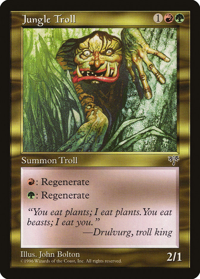 Jungle Troll [Mirage] | North Valley Games
