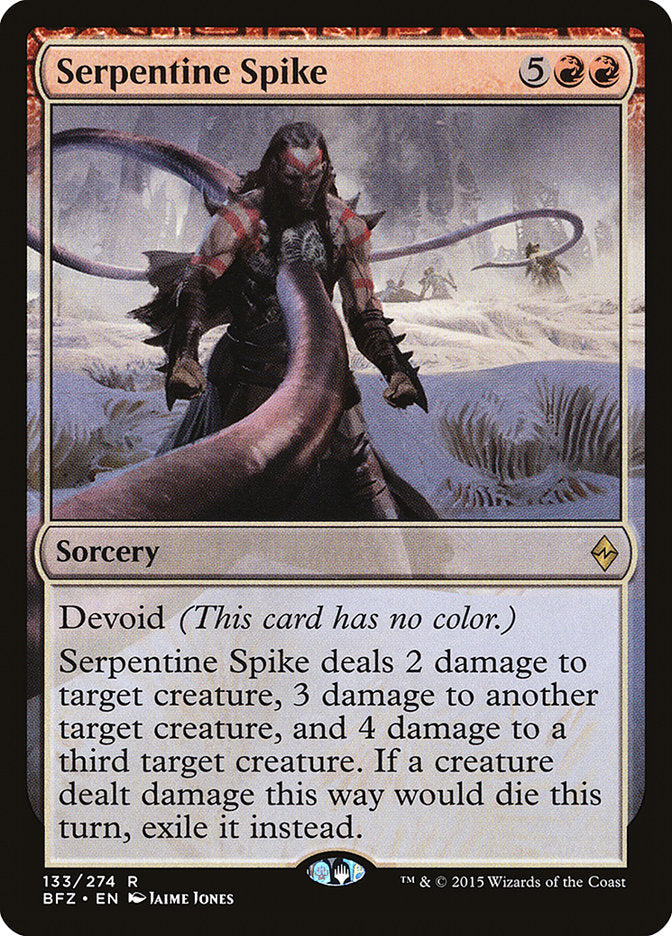 Serpentine Spike [Battle for Zendikar] | North Valley Games