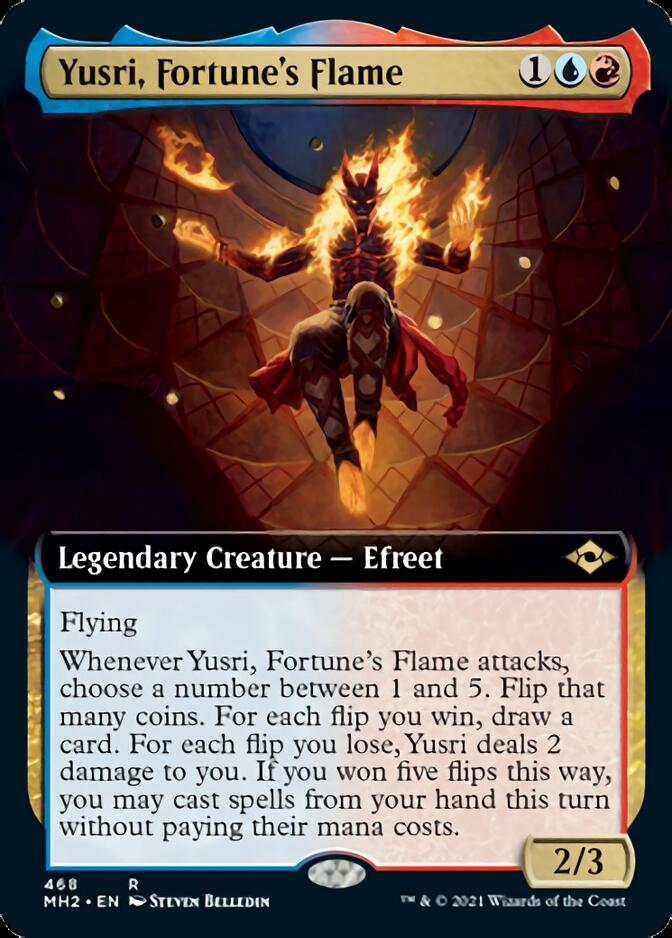 Yusri, Fortune's Flame (Extended Art) [Modern Horizons 2] | North Valley Games