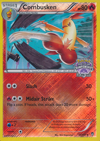 Combusken (13/111) (Championship Promo) [XY: Furious Fists] | North Valley Games