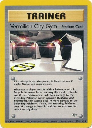 Vermilion City Gym (120/132) [Gym Heroes Unlimited] | North Valley Games