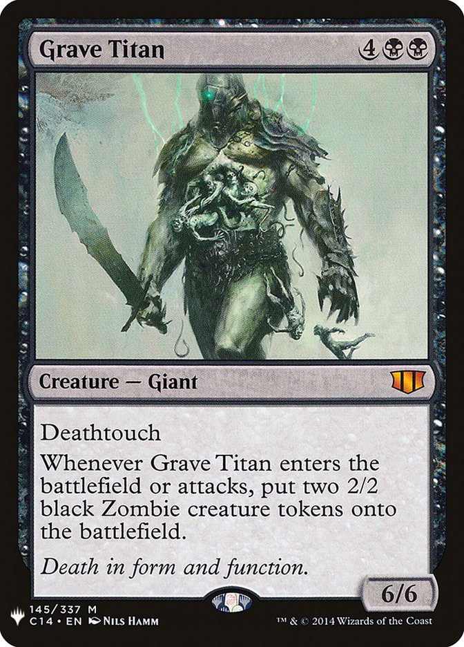 Grave Titan [Mystery Booster] | North Valley Games