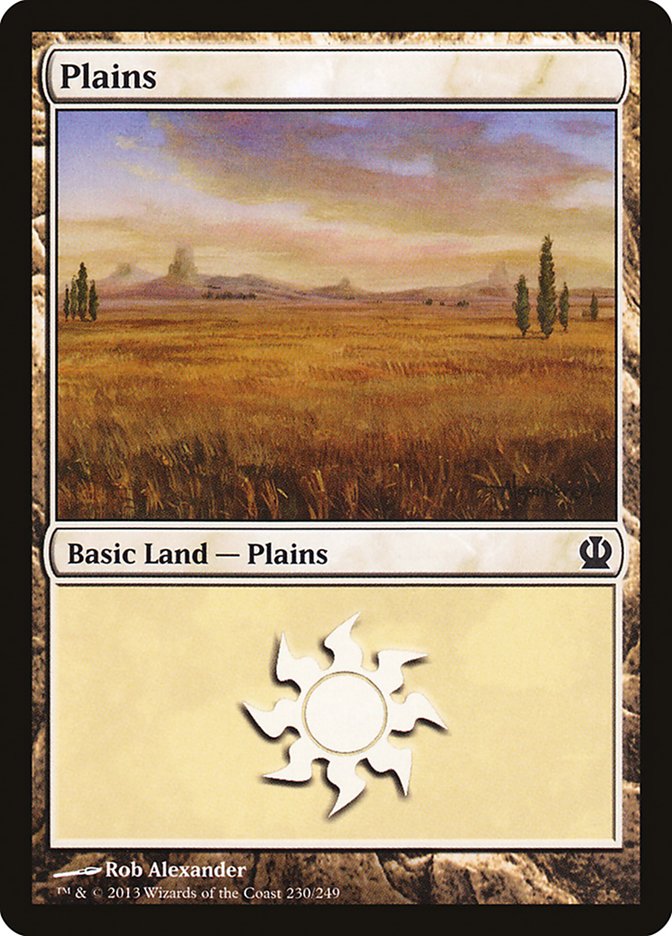 Plains (230) [Theros] | North Valley Games