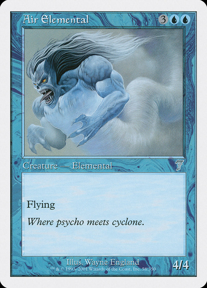 Air Elemental [Seventh Edition] | North Valley Games