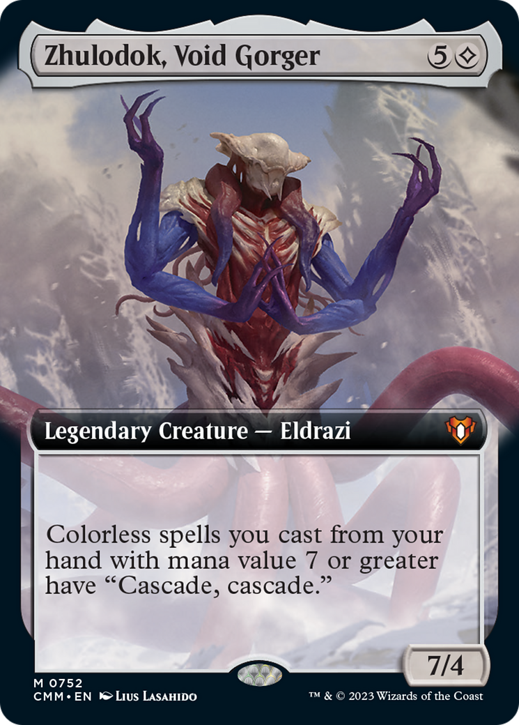 Zhulodok, Void Gorger (Extended Art) [Commander Masters] | North Valley Games