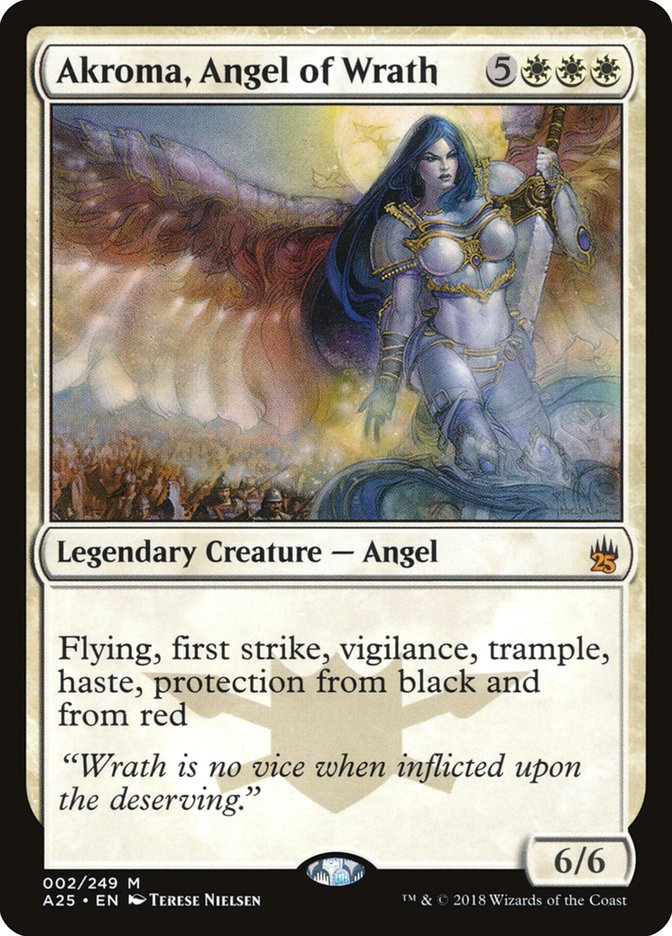 Akroma, Angel of Wrath [Masters 25] | North Valley Games