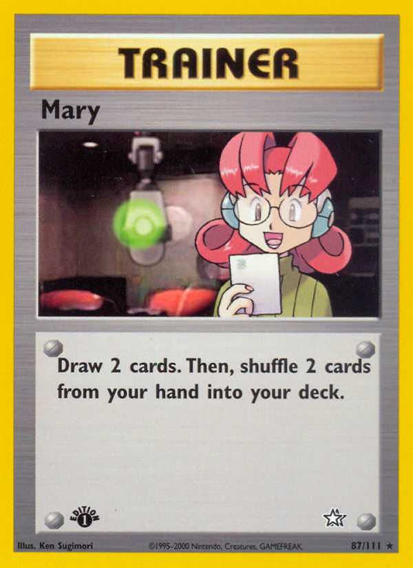 Mary (87/111) [Neo Genesis 1st Edition] | North Valley Games