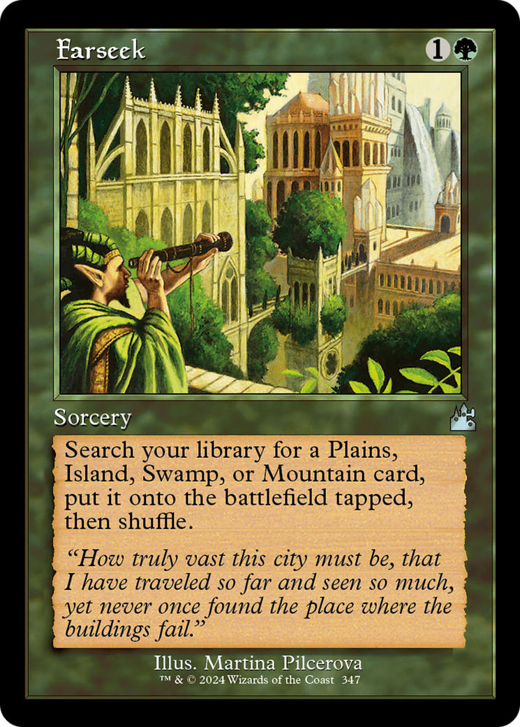 Farseek (Retro Frame) [Ravnica Remastered] | North Valley Games