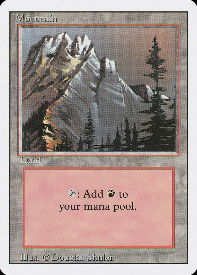 Mountain (Snow Top / Highest Point on Left) [Revised Edition] | North Valley Games