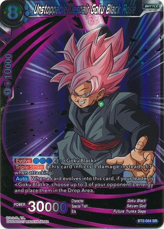 Unstoppable Despair Goku Black Rose (BT2-054) [Union Force] | North Valley Games
