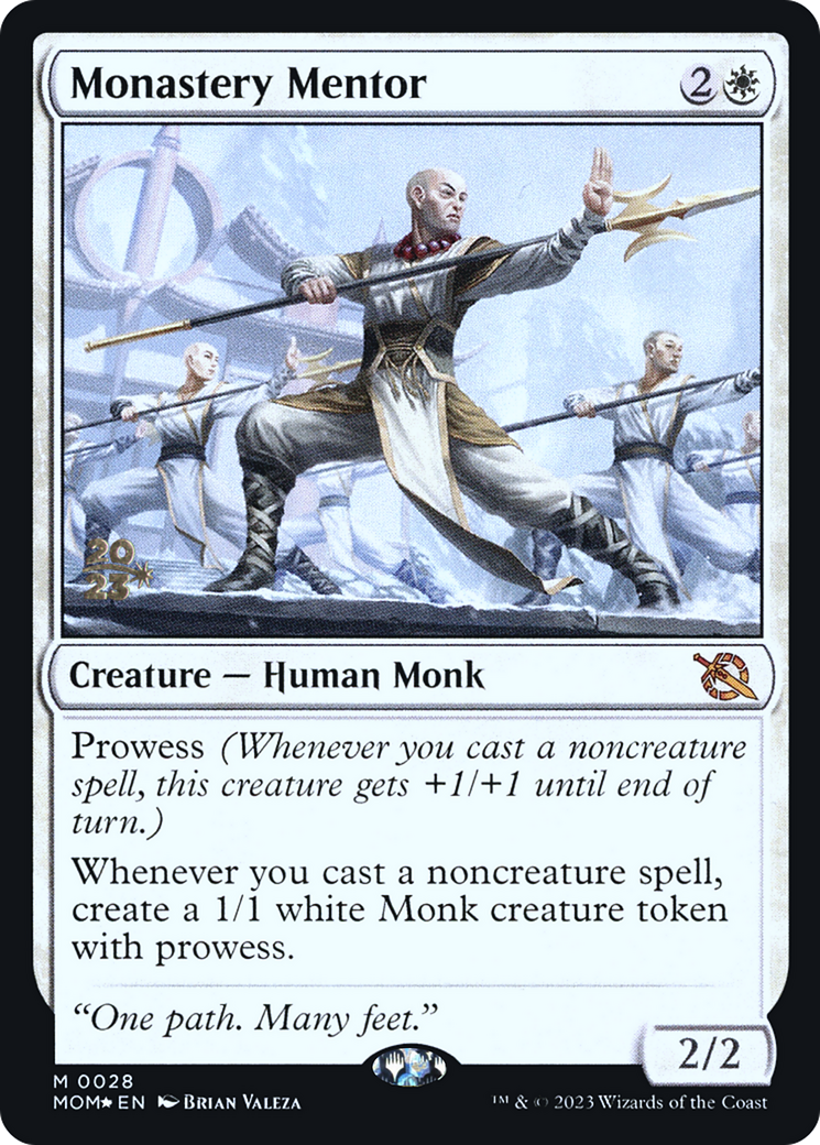 Monastery Mentor [March of the Machine Prerelease Promos] | North Valley Games