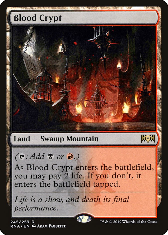 Blood Crypt [Ravnica Allegiance] | North Valley Games