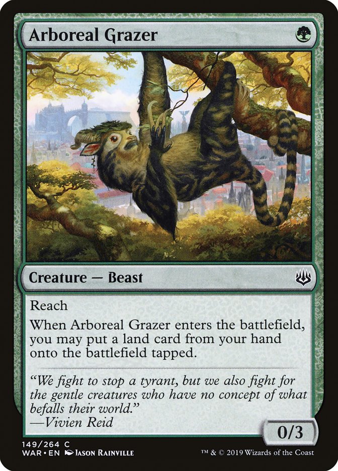Arboreal Grazer [War of the Spark] | North Valley Games