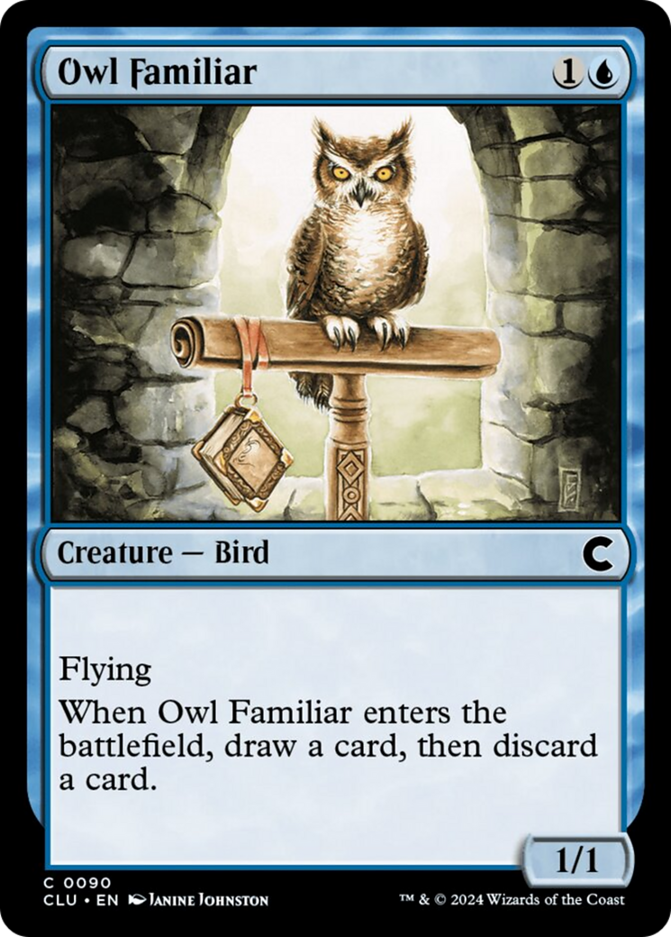 Owl Familiar [Ravnica: Clue Edition] | North Valley Games