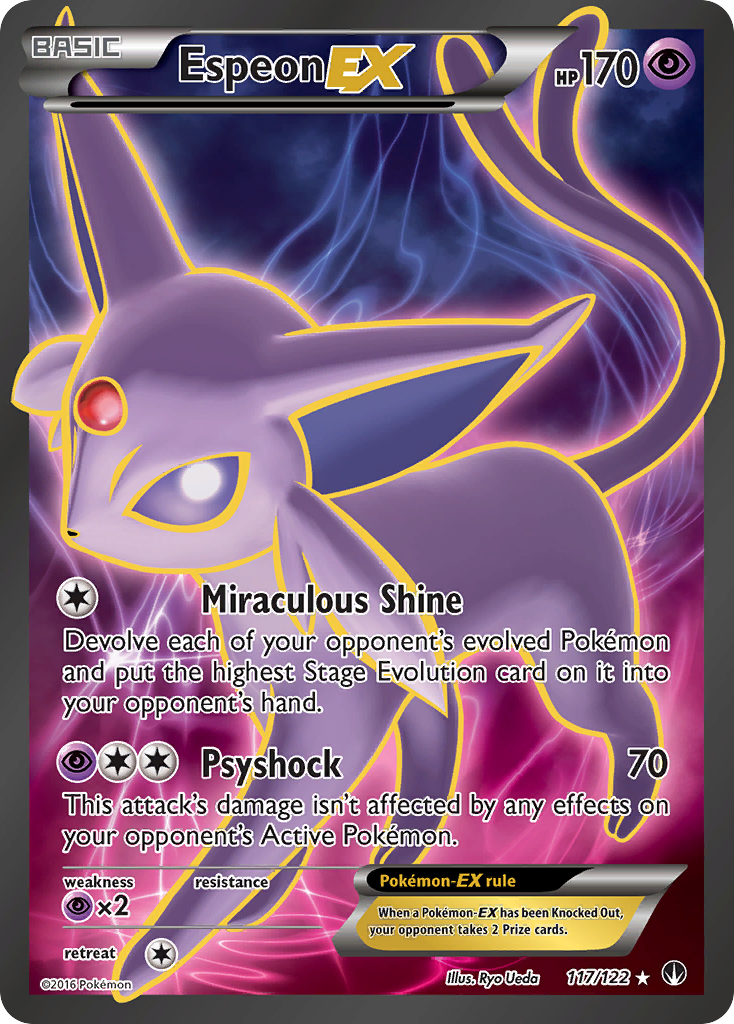 Espeon EX (117/122) [XY: BREAKpoint] | North Valley Games