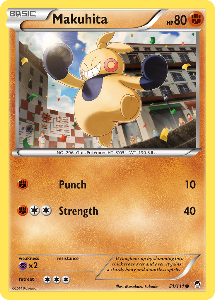 Makuhita (51/111) [XY: Furious Fists] | North Valley Games