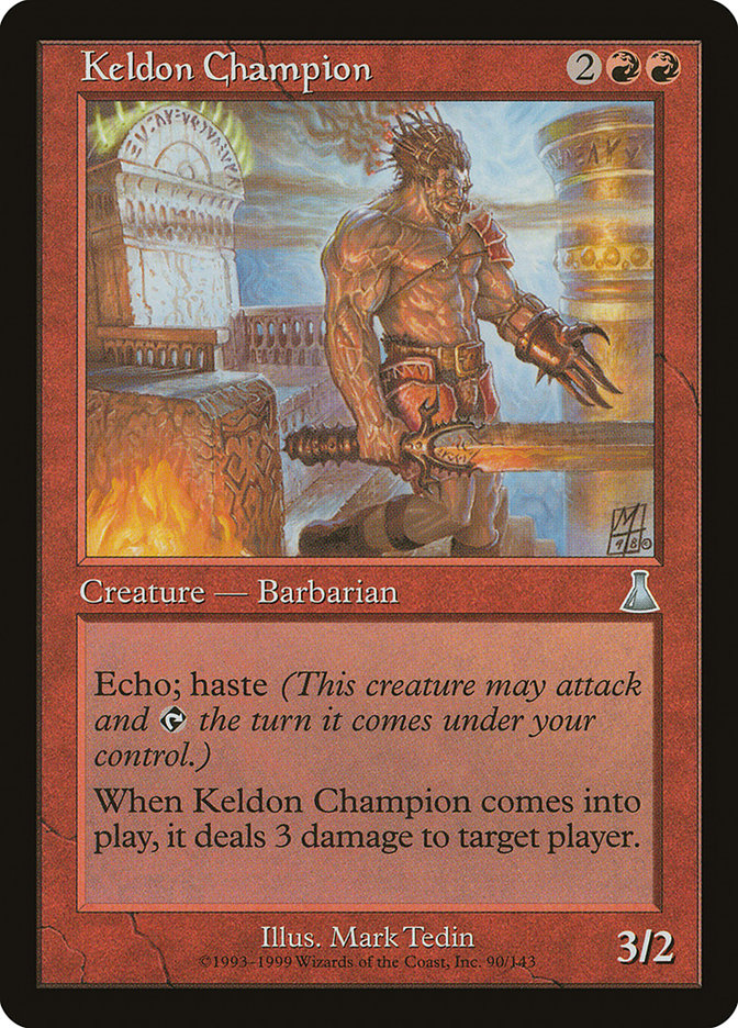 Keldon Champion [Urza's Destiny] | North Valley Games