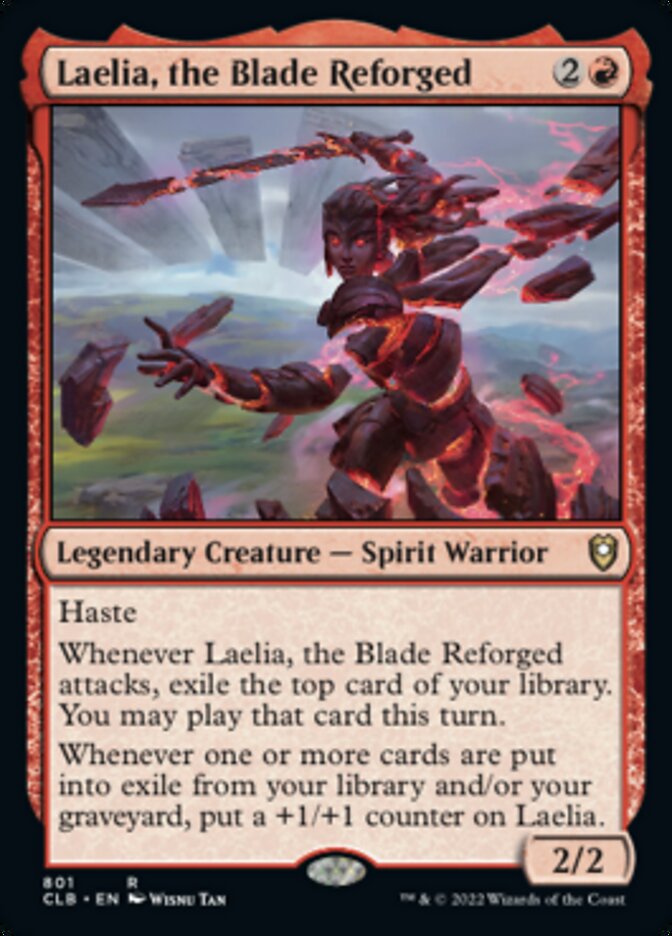 Laelia, the Blade Reforged [Commander Legends: Battle for Baldur's Gate] | North Valley Games