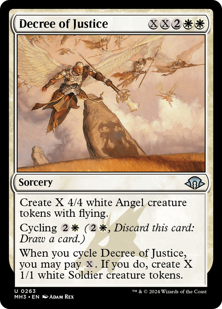 Decree of Justice [Modern Horizons 3] | North Valley Games