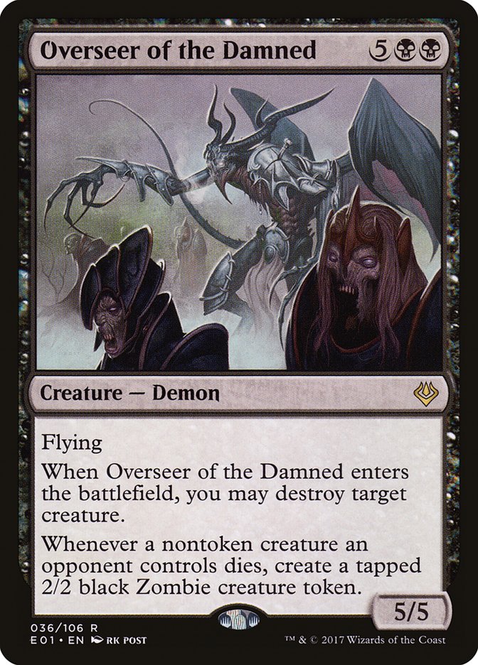 Overseer of the Damned [Archenemy: Nicol Bolas] | North Valley Games