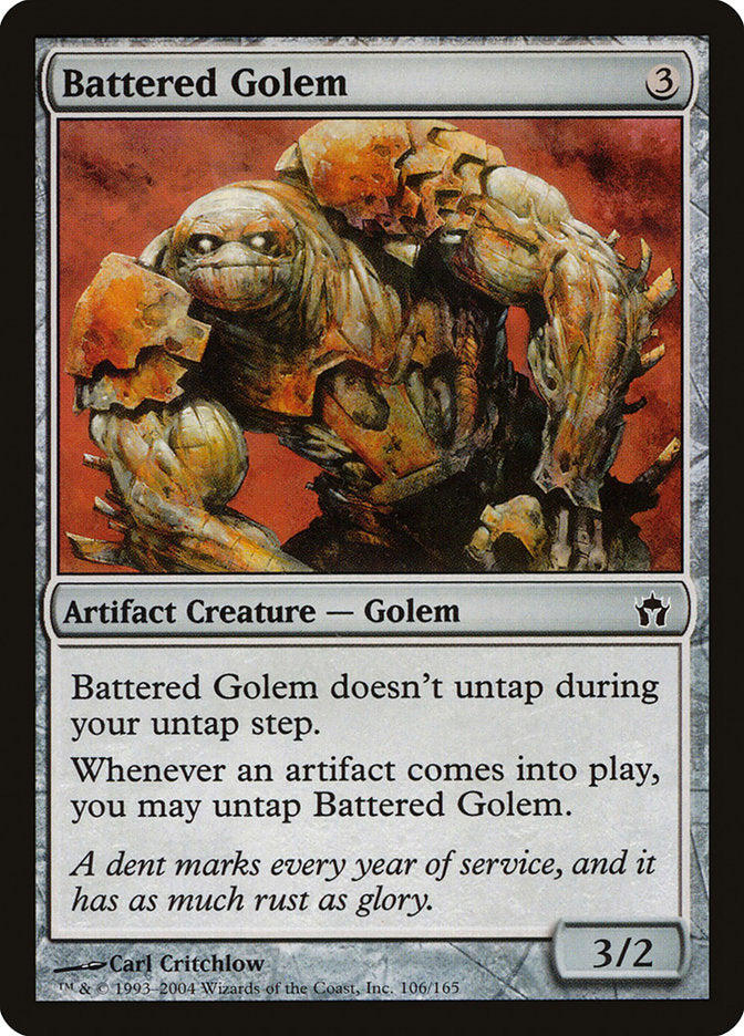 Battered Golem [Fifth Dawn] | North Valley Games