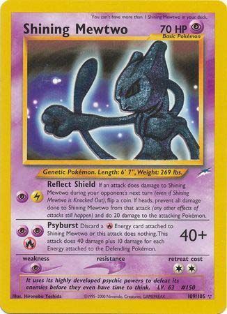 Shining Mewtwo (109/105) [Neo Destiny Unlimited] | North Valley Games