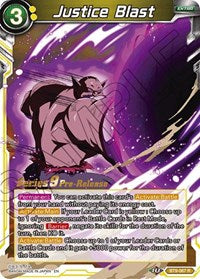 Justice Blast (BT9-067) [Universal Onslaught Prerelease Promos] | North Valley Games