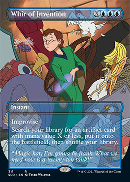 Whir of Invention (Borderless) [Secret Lair Drop Series] | North Valley Games