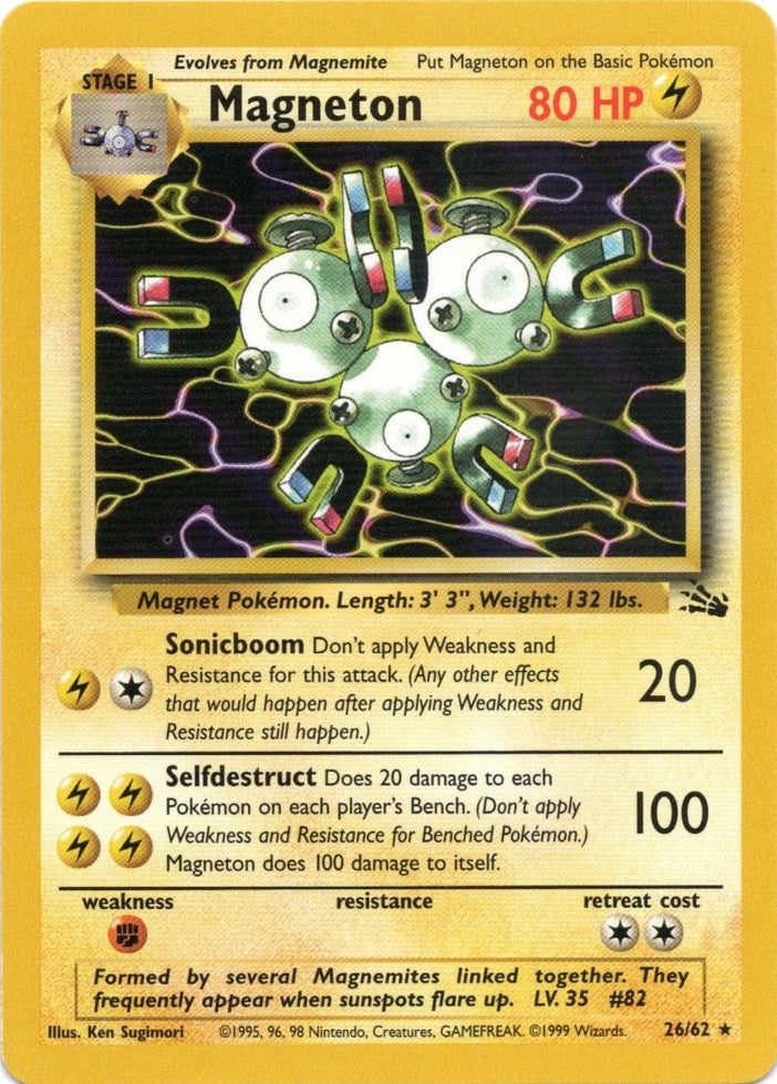 Magneton (26/62) [Fossil Unlimited] | North Valley Games