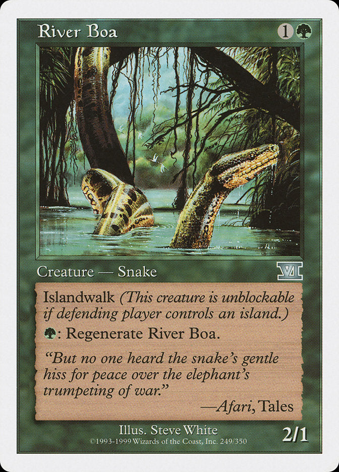 River Boa [Classic Sixth Edition] | North Valley Games
