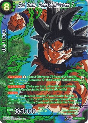 Son Goku, Hope of Universe 7 (TB1-052) [Collector's Selection Vol. 2] | North Valley Games