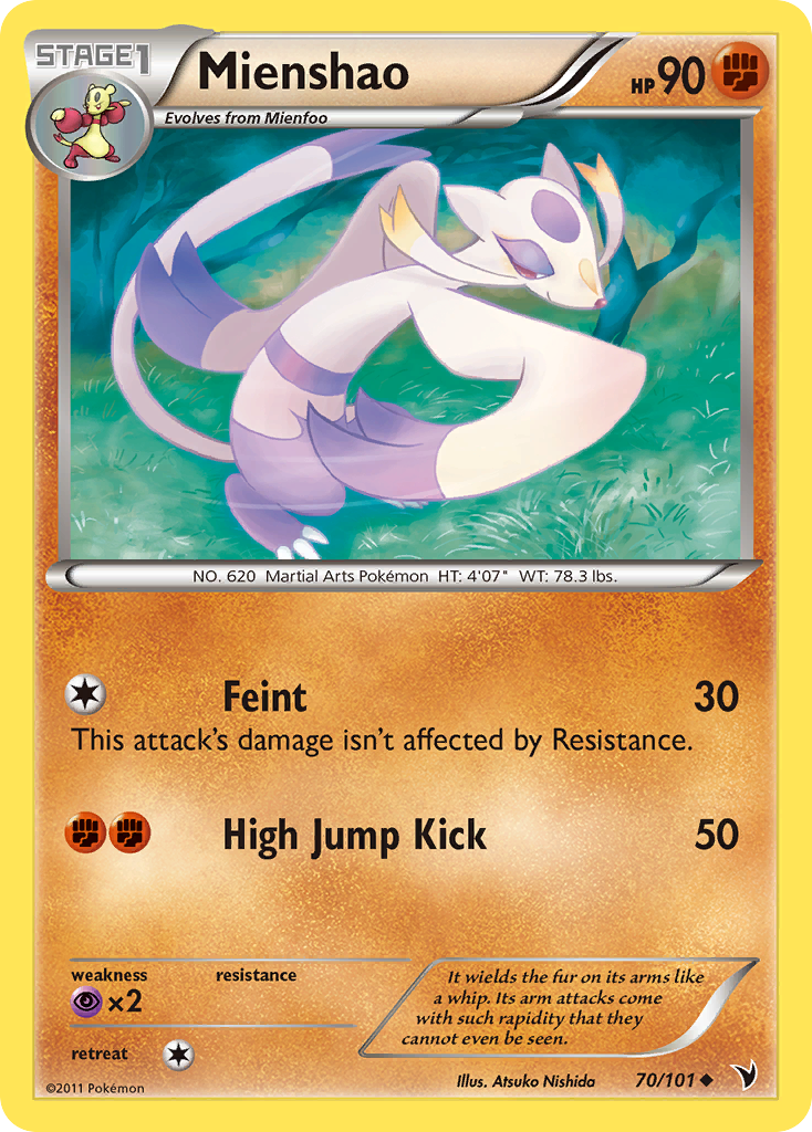 Mienshao (70/101) [Black & White: Noble Victories] | North Valley Games