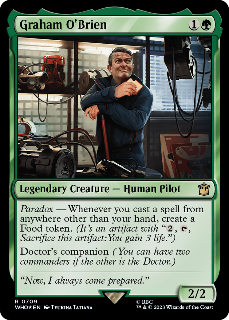 Graham O'Brien (Surge Foil) [Doctor Who] | North Valley Games
