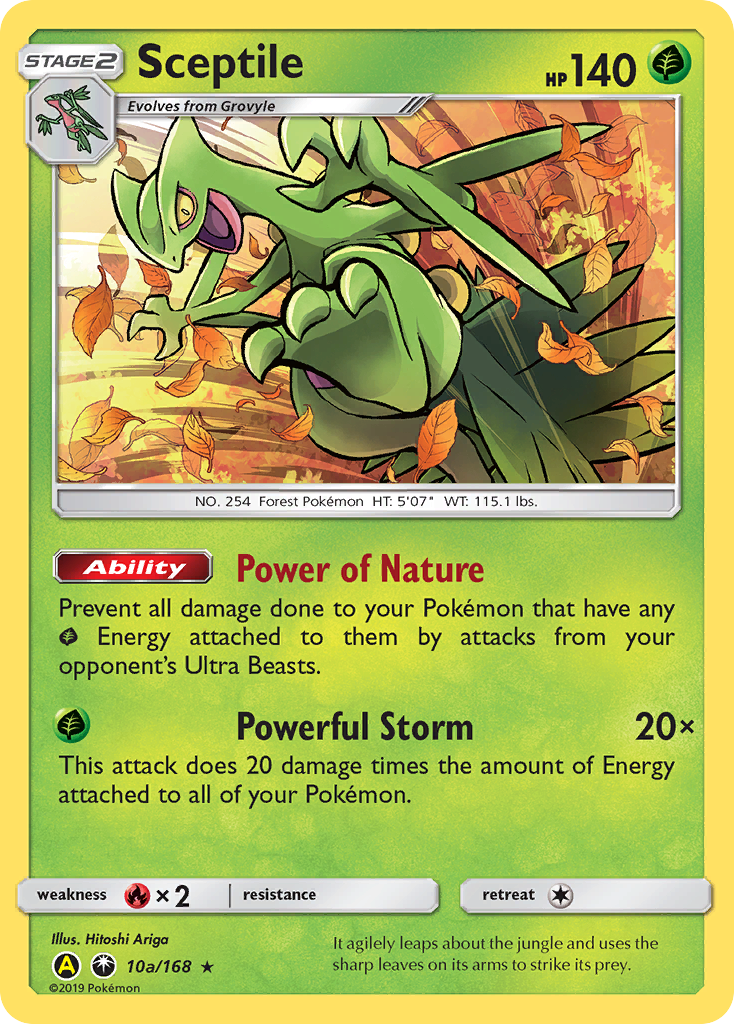 Sceptile (10a/168) [Alternate Art Promos] | North Valley Games