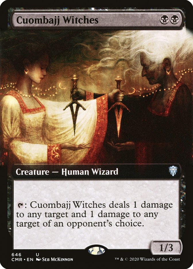 Cuombajj Witches (Extended Art) [Commander Legends] | North Valley Games