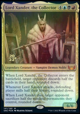 Lord Xander, the Collector [Streets of New Capenna Prerelease Promos] | North Valley Games