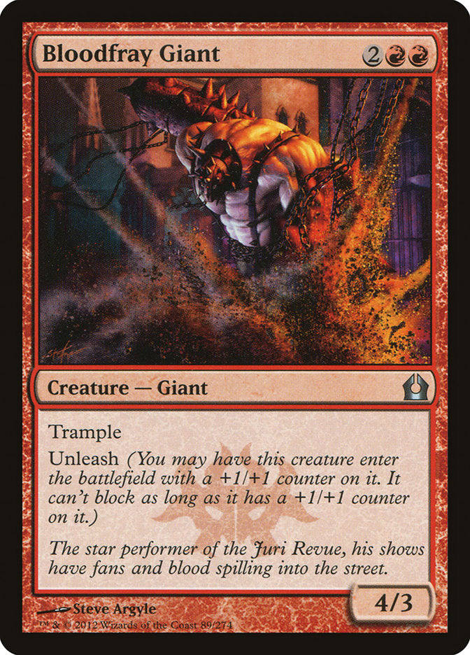 Bloodfray Giant [Return to Ravnica] | North Valley Games
