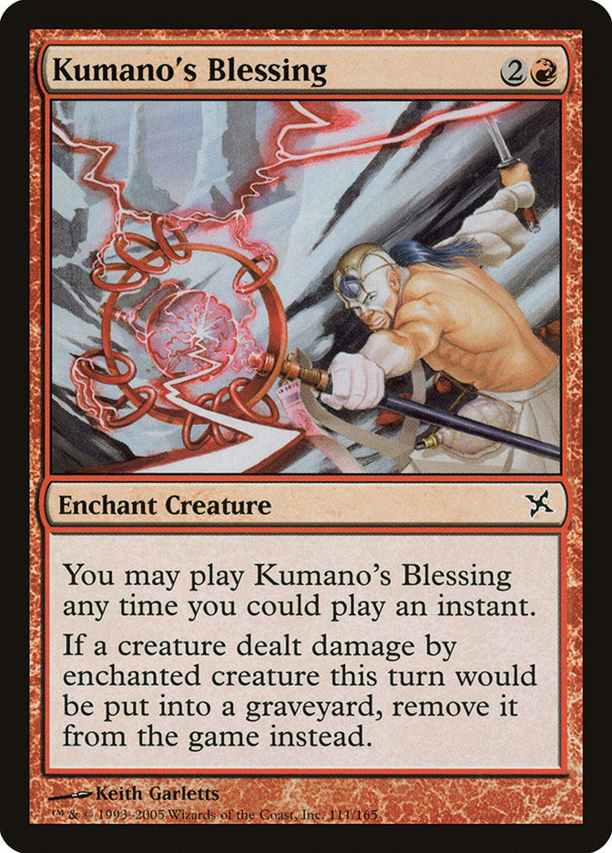 Kumano's Blessing [Betrayers of Kamigawa] | North Valley Games