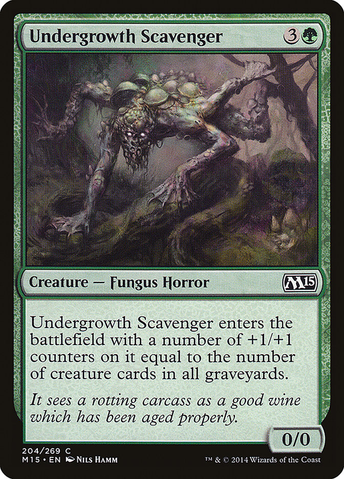 Undergrowth Scavenger [Magic 2015] | North Valley Games