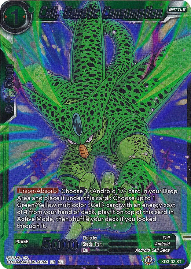 Cell, Genetic Consumption (XD3-02) [Ultimate Deck 2022] | North Valley Games