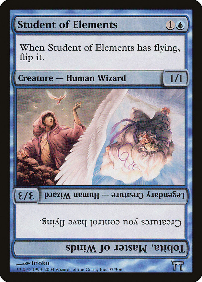 Student of Elements // Tobita, Master of Winds [Champions of Kamigawa] | North Valley Games